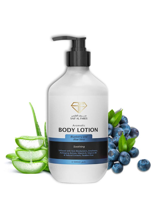 BLUEBERRY AND ALOE VERA Body Lotion 500 ML