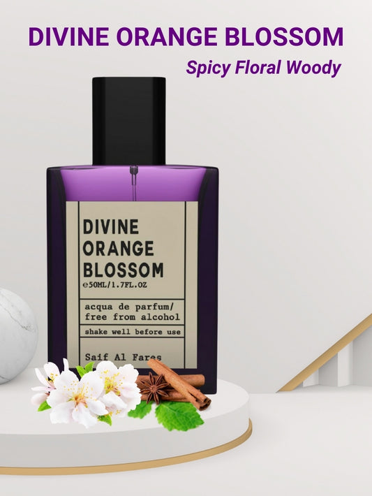 DIVINE ORANGE BLOSSOM Perfume for Men and Women 50 ML