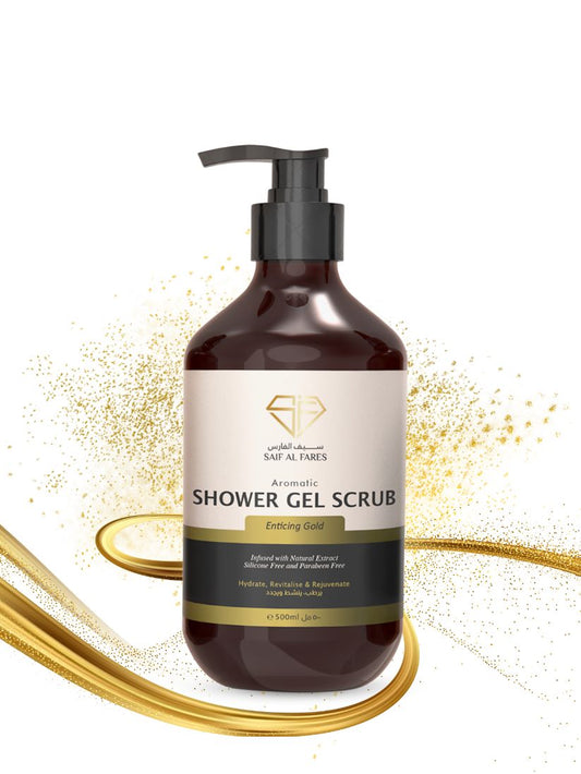 ENTICING GOLD Shower Gel Scrub 500 ML