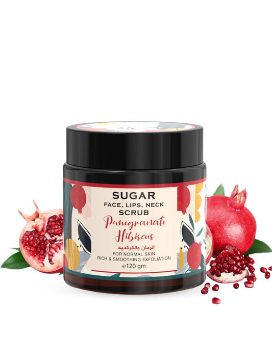 POMEGRANATE HIBISCUS Sugar Scrub 120GM