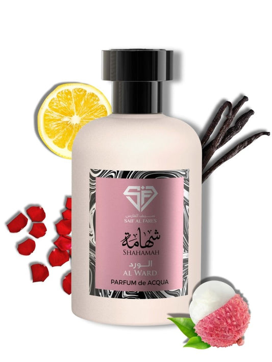 SHAHAMAH AL WARD Perfume for Women 100 ML