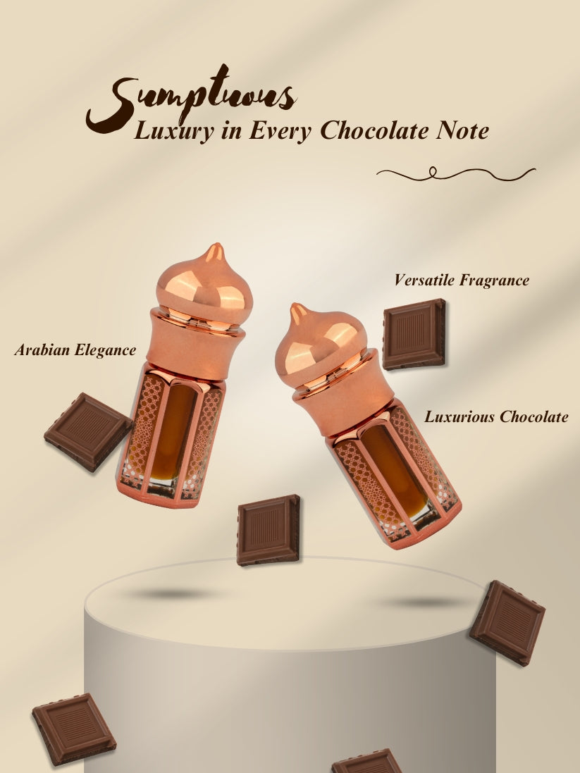 Chocolate - Sweet Comforting Indulgent Perfume Oil - Concentrated