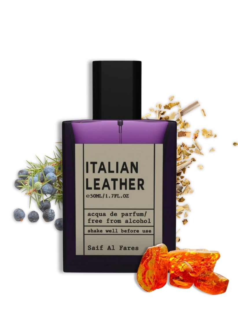 Italian Leather - Spicy Leathery Warm Acqua Perfume - Arabian
