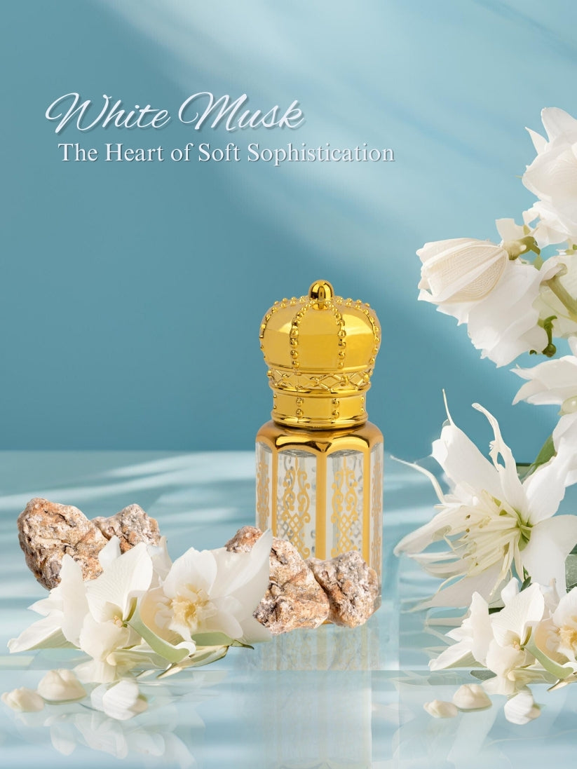 White Musk Clean Soft Gentle Perfume Oil Concentrated Perfume